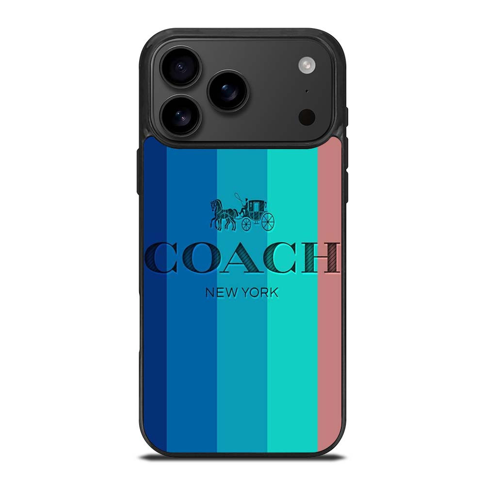 COACH NEW YORK STRIPES iPhone 17 Pro Max Case Cover